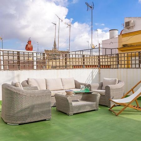 شقة Champion Duplex Terrace And Garage Old Town 6 Pax إشبيلية المظهر الخارجي الصورة