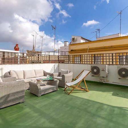 شقة Champion Duplex Terrace And Garage Old Town 6 Pax إشبيلية المظهر الخارجي الصورة