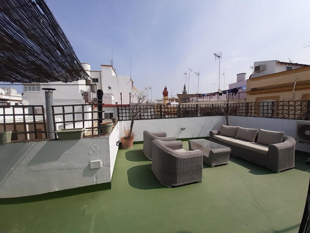 شقة Champion Duplex Terrace And Garage Old Town 6 Pax إشبيلية المظهر الخارجي الصورة