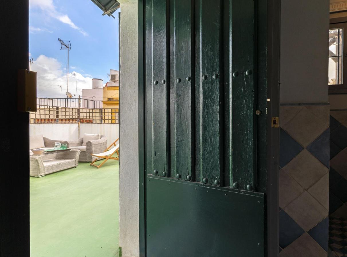 شقة Champion Duplex Terrace And Garage Old Town 6 Pax إشبيلية المظهر الخارجي الصورة